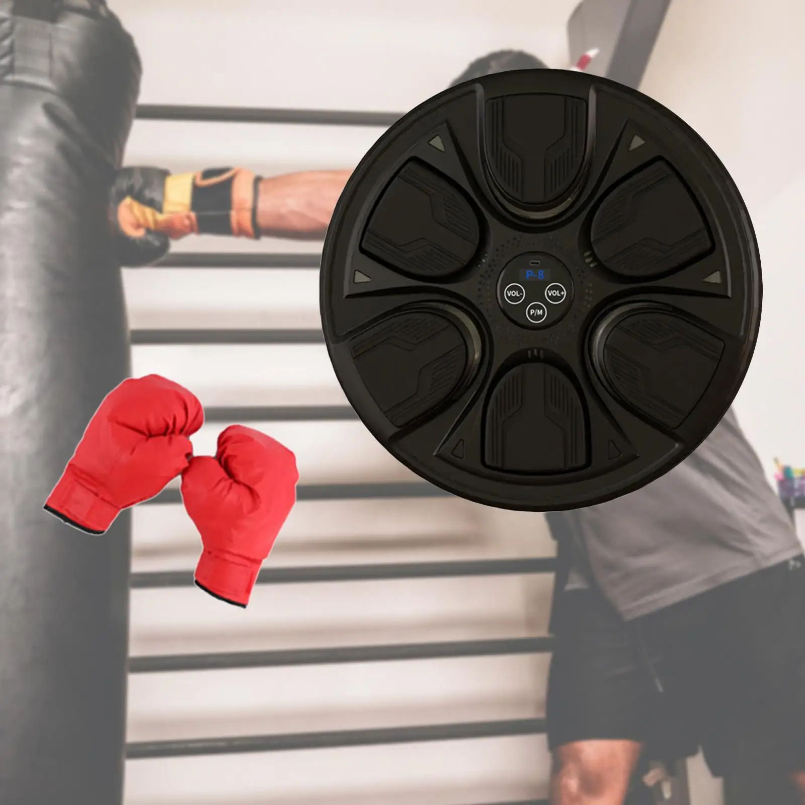 Music Boxing Training Machine Music Boxing Wall Target for Karate Indoor Mma