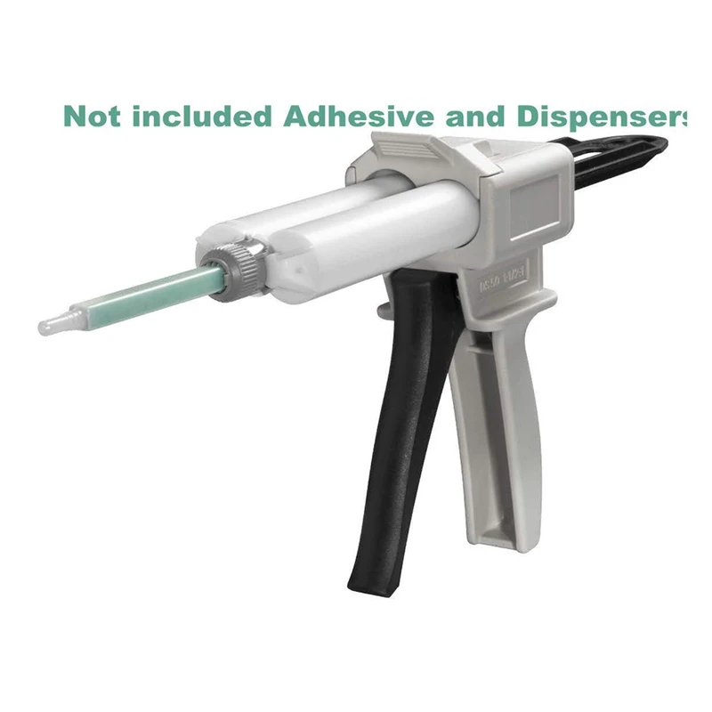 20 Pieces Mixing Nozzles Adhesive Cartridges Tip For 50Ml Resin Mixer Adhesive Applicatior 16-,1:1 Ratios