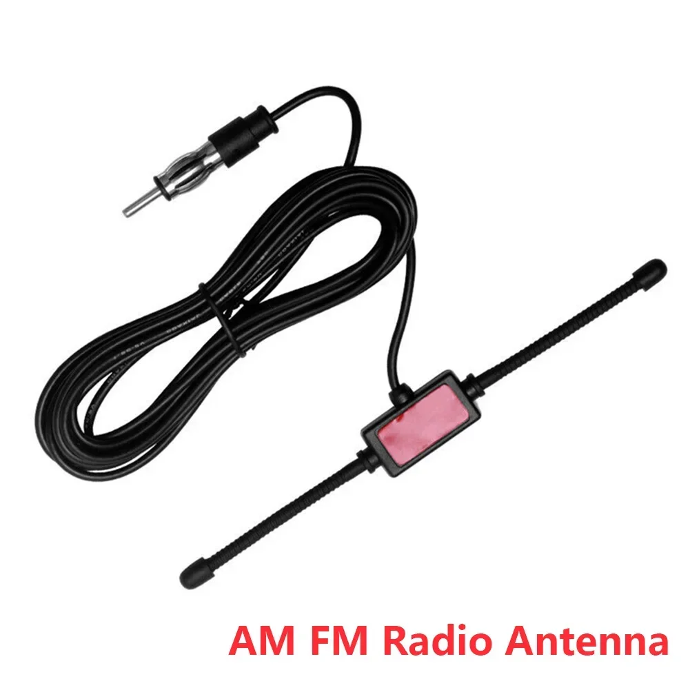 1pcCarDipoleAntennaBoatStereoAMFMGlassAntennaRadioAntenna