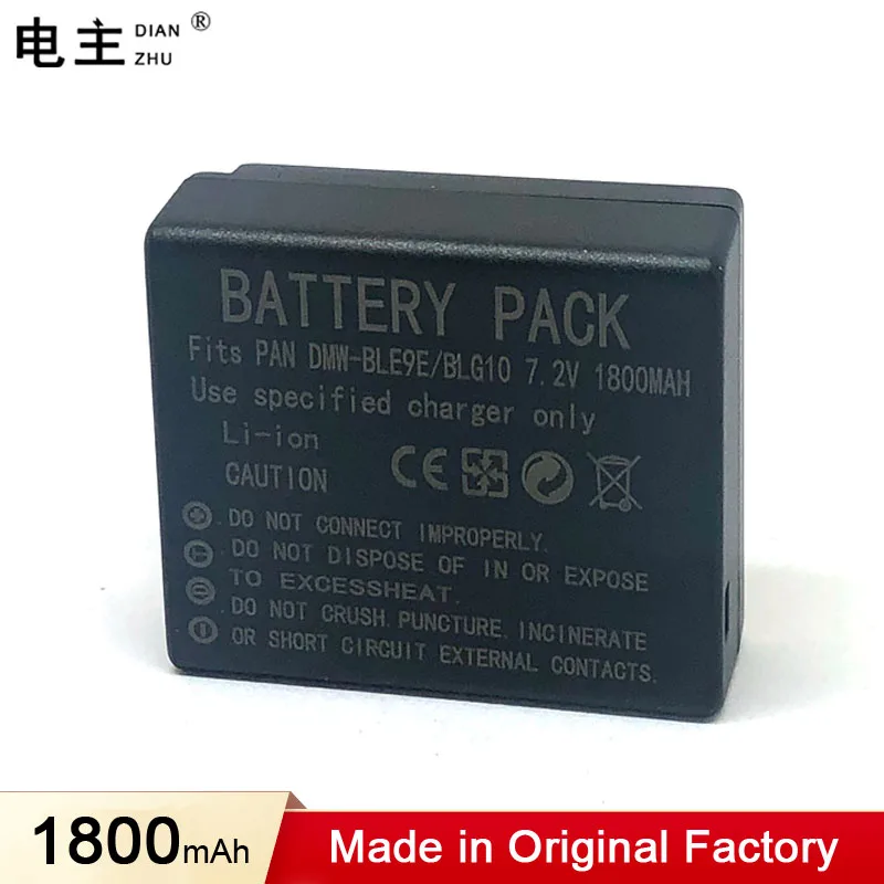 DMW-BLE9 DMW-BLG10 BLE9E BLG10E Аккумулятор для Panasonic LUMIX GF3 GF5 GF6 GX7 LX100 GX80 GX85 TZ100 GX9 TZ80 TZ90 SZ60 ZS70 ZS100 |