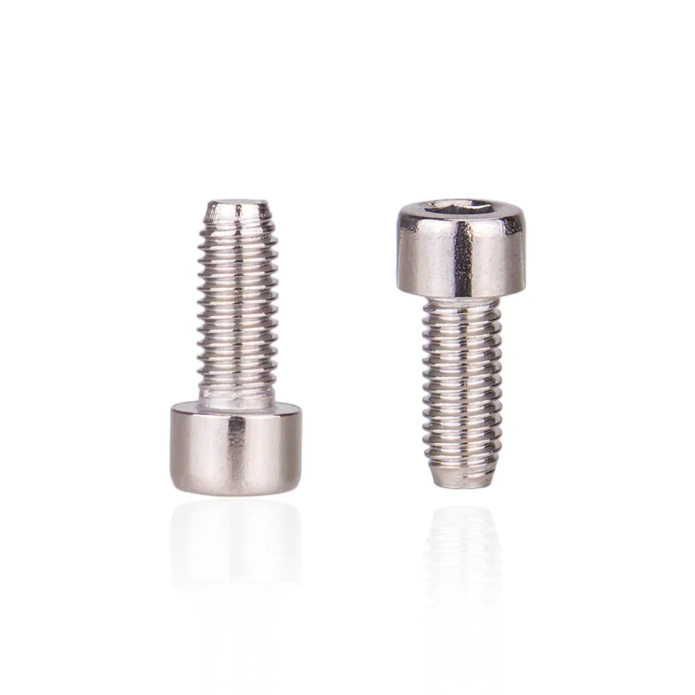 Bicycle bottle cage screws ZTTO 2pcs 10pcs MTB road bike water bottle cage headbolts hex socket screws M5*12mm cycling bottle holder screws cup head screws