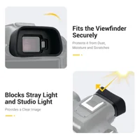 Soft Silicon R7 Eyecup Eyepiece Extended Camera Eye Cup Viewfinder Special Designed for Canon EOS R7 Eyecup Eyeshade Protector - Image 3