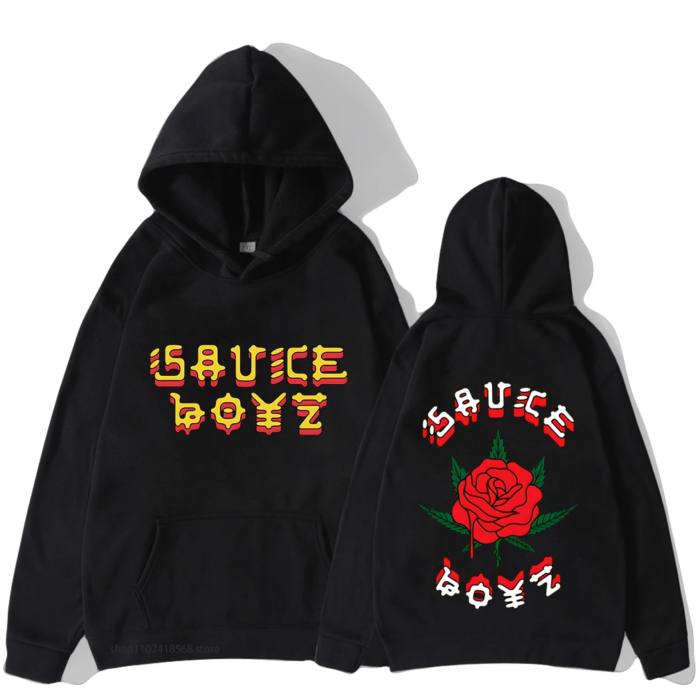 

Толстовки Eladio Carrion Sauce Boyz, повседневные свитшоты с рисунком аниме, кавайная манга, мультяшная одежда для мужчин и женщин, уличная одежда