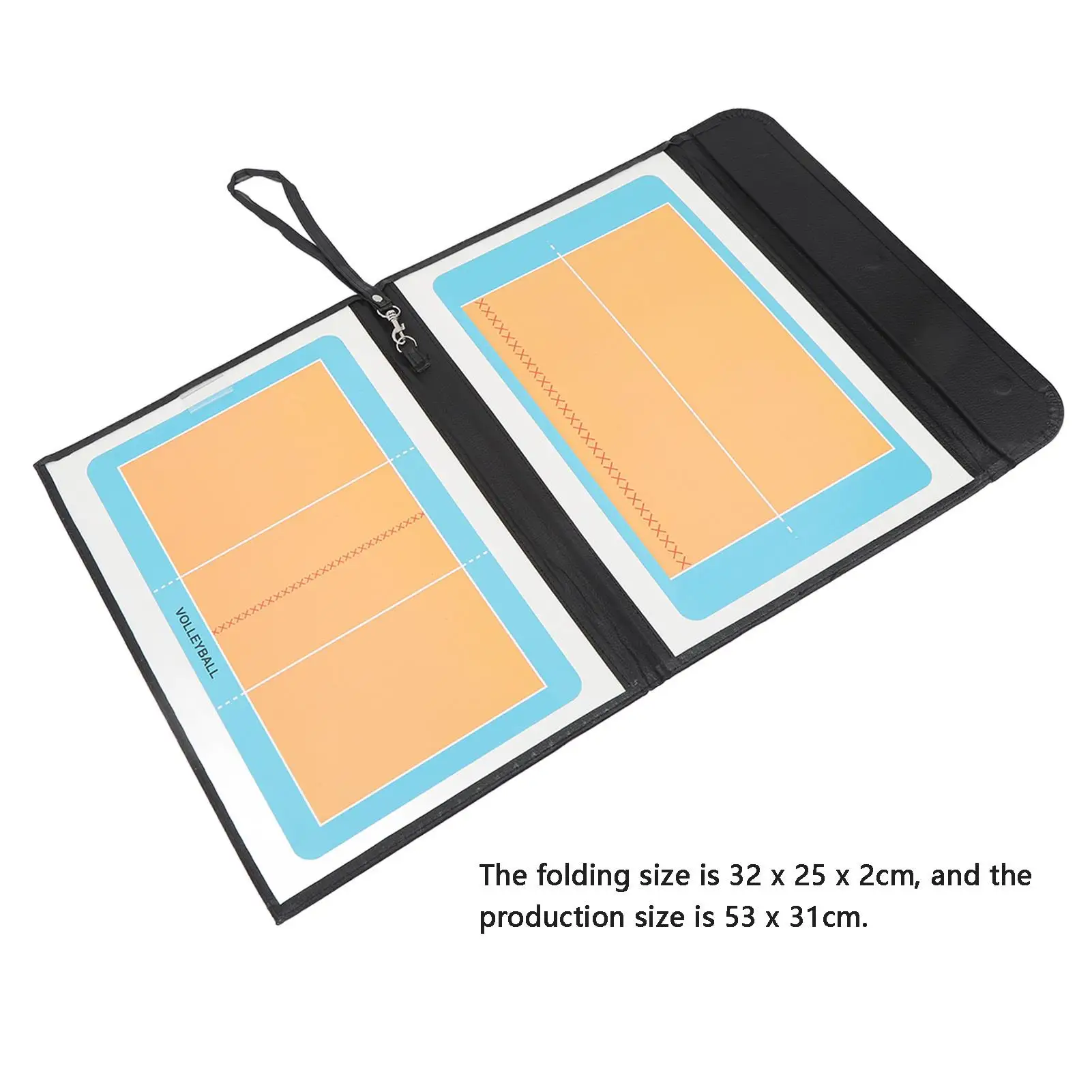 Portable Magnetic Sports Strategy Coaching Board with Clear Markings-Wide Application and Vivid Design for training