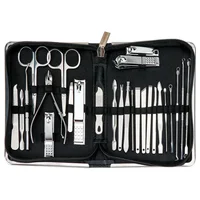 30pcs Nail Clippers High Quality Nail File Nail Scissors Manicure Pedicure Kit Convenient To Use Manicure Set 2