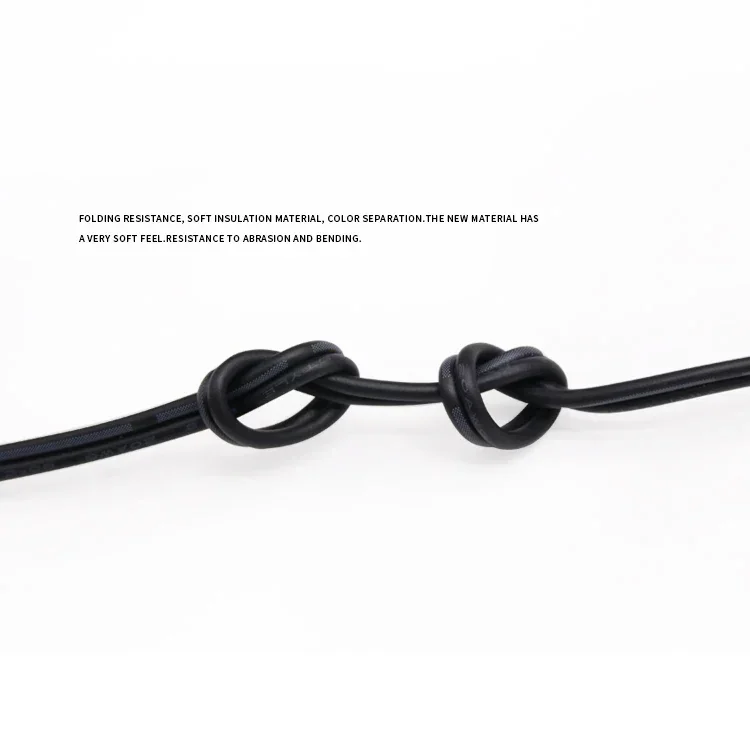 Copper wire UL2468 electrical wire 2 pins 16/18/20/22/24/26/28/30 gauge AWG tinned copper insulated PVC extension LED strip cable 5~50m