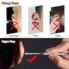 2PCS Stainless Steel Ear Pick Curette Earwax Remover Spiral Spring Earpick Ears Cleaner Practical Tools 28ED 2