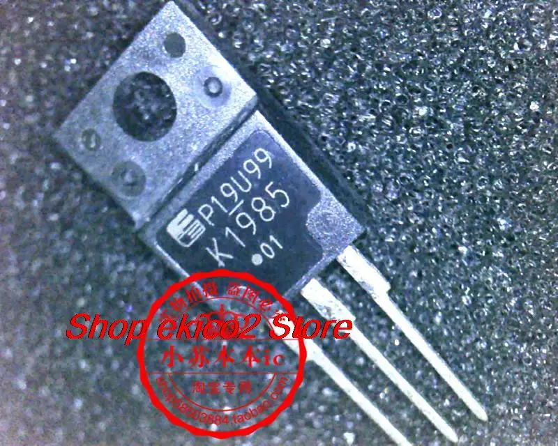 

5pieces Original stock 2SK1985 K1985 TK12A50D K12A50D K12A500 TO-220F