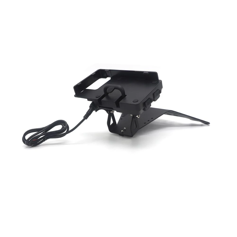 오토바이 전면 휴대폰 GPS 마운트 내비게이션 브래킷, USB 및 무선 충전 스탠드, SYM MAXSYM TL 500 508 TL500 TL508