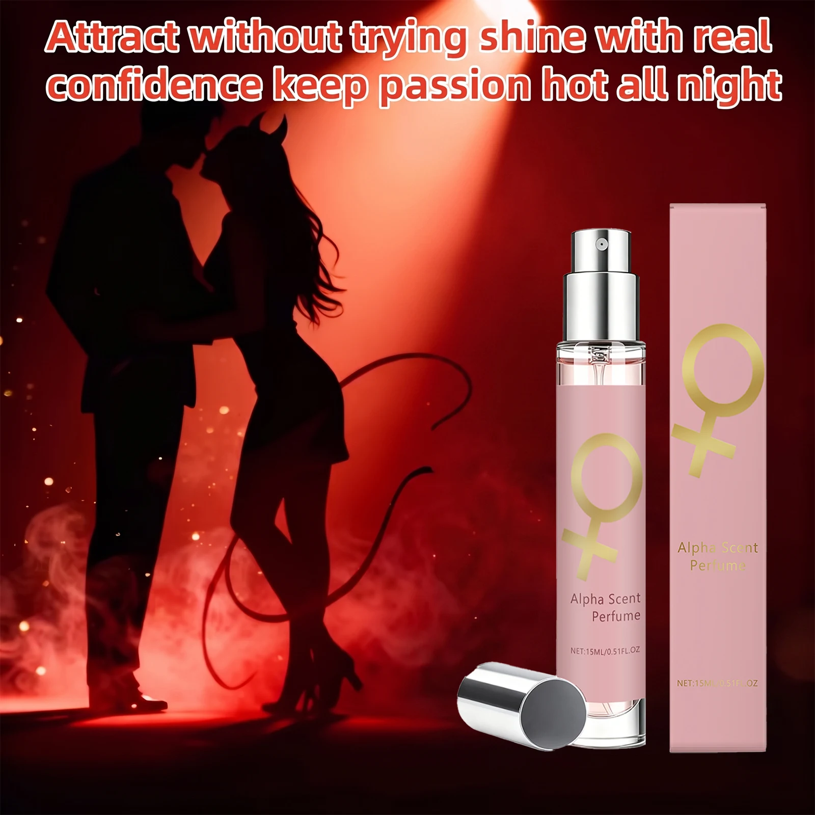 Profumo ai Feromoni Seducenti 2026 per Uomo, Fragranza Affascinante per Attirare le Donne, Spray Corpo a Lunga Durata per Flirtare e Appuntamenti - immagine 2