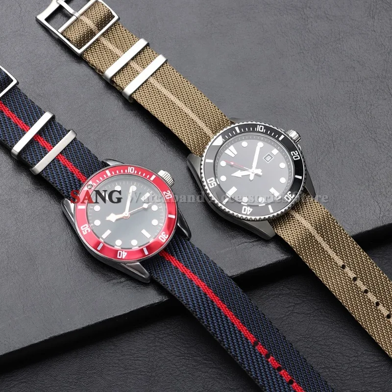 Premium Canvas Nylon Watch Strap – Durable Fabric Wristband
