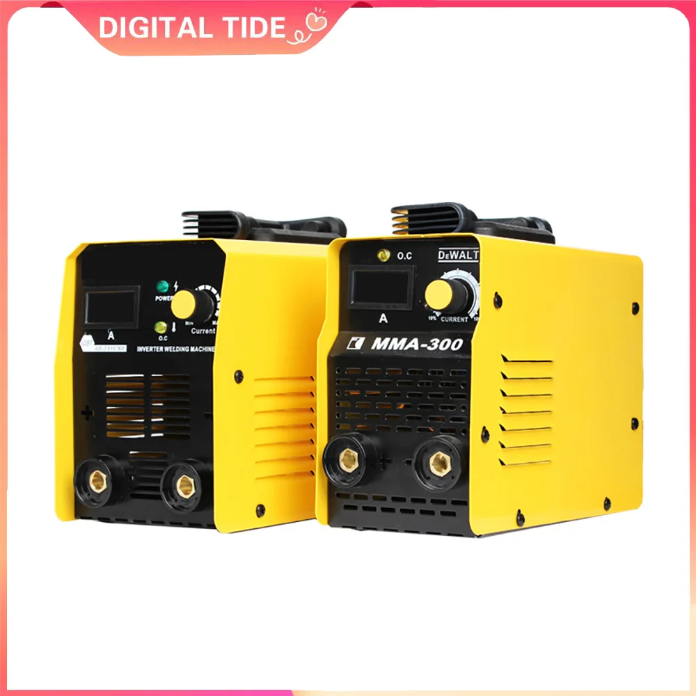 MMA 300溶接機 220V EUプラグ ARC LEDデジタルディスプレイ DCインバーター ポータブル溶接機 家庭用溶接工具 溶接機器