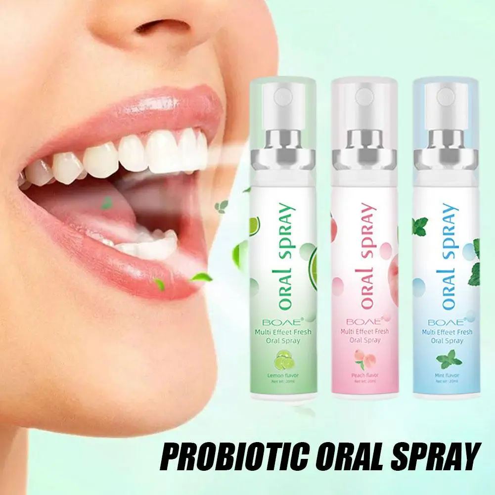 

20ml Halitosis Breath Eliminate Bad Breath Fruit Lasting Care Spray Hygiene Spray Mouth Oral Mouth Oral Liquid E1d7
