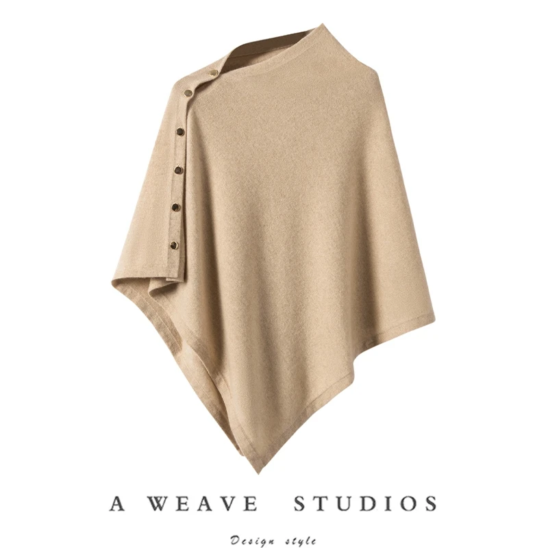 

100% Cashmere Shawl Scarf Women's Fashion Knitting Lightweight Thermal Wrap Han Han Fashion Luxury Women's Scarf Four Seasons