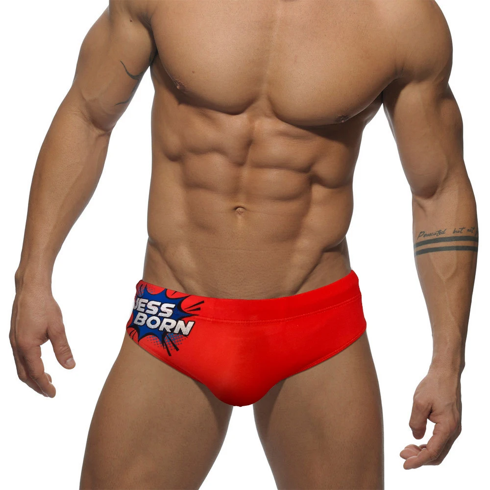 Men Swimwear Low Waist Swimming Briefs Bikini Bathing Trunks mens swimsuits