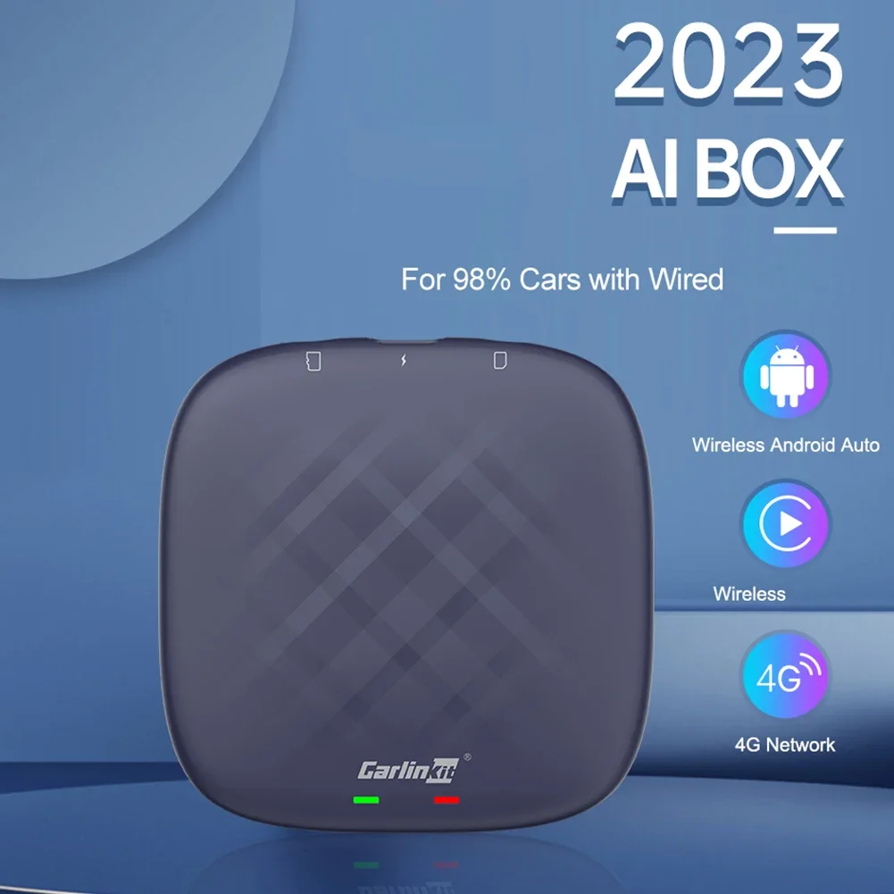CarlinKit ī÷ AI ڽ ÷  ȵ̵ ڵ  ī÷ AI Ʈ TV ڽ, QCM 6125  GPS ۷γ 64 GB, 128GB, ȵ̵ 13