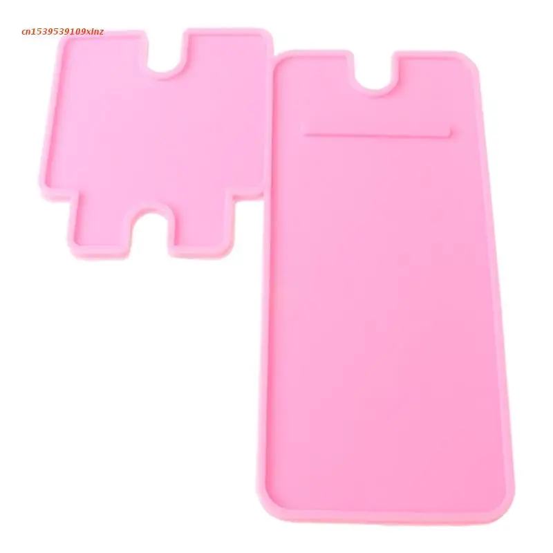 

1 Set Mobile Phone Stand Epoxy Resin Mold Cellphone Holder Silicone Mould DIY Crafts Smartphone Bracket Making Tools