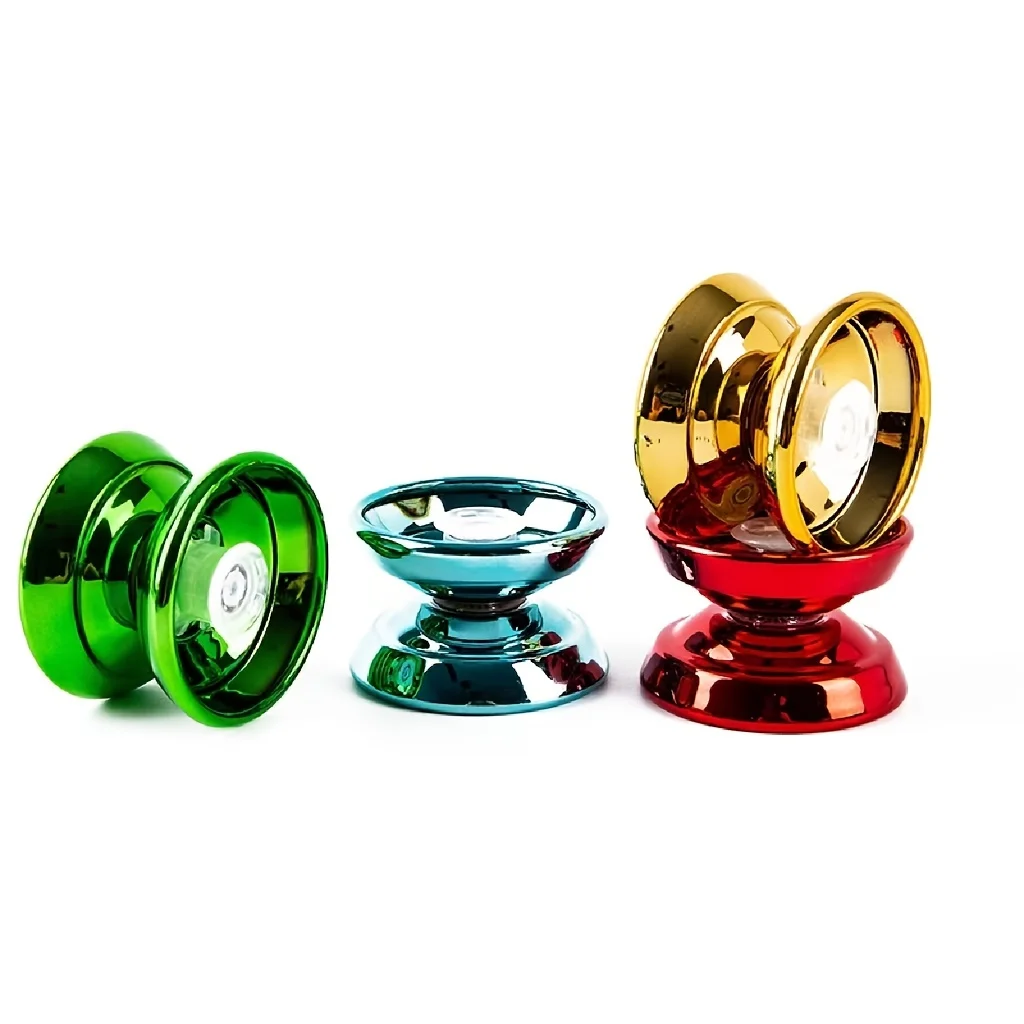 Professional Aluminum Metal Yoyo for Kids and Beginners Metal Yo YOS for Kids and Adults with Yo Accessories Professional Al yoyo ball yoyo string