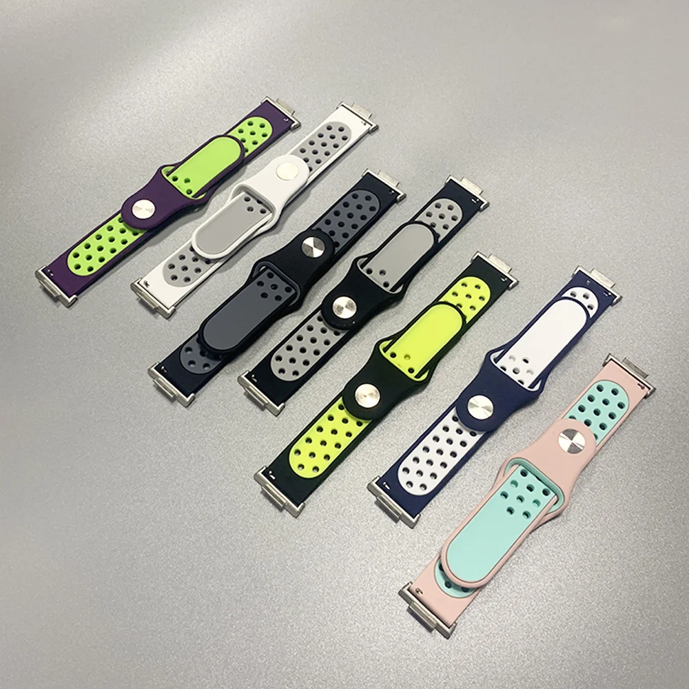 Breathable Silicone Sport Watchband - Vitality Collection