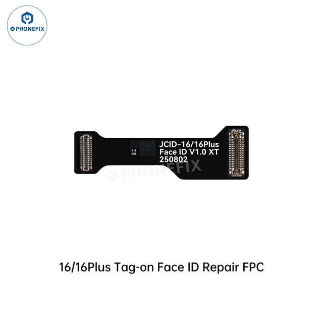 فلاتة فيس آيدي (بدون رفع الكريستالة) للأيفون 16 / 16 Plus – إصلاح آمن (Non-removal) 6