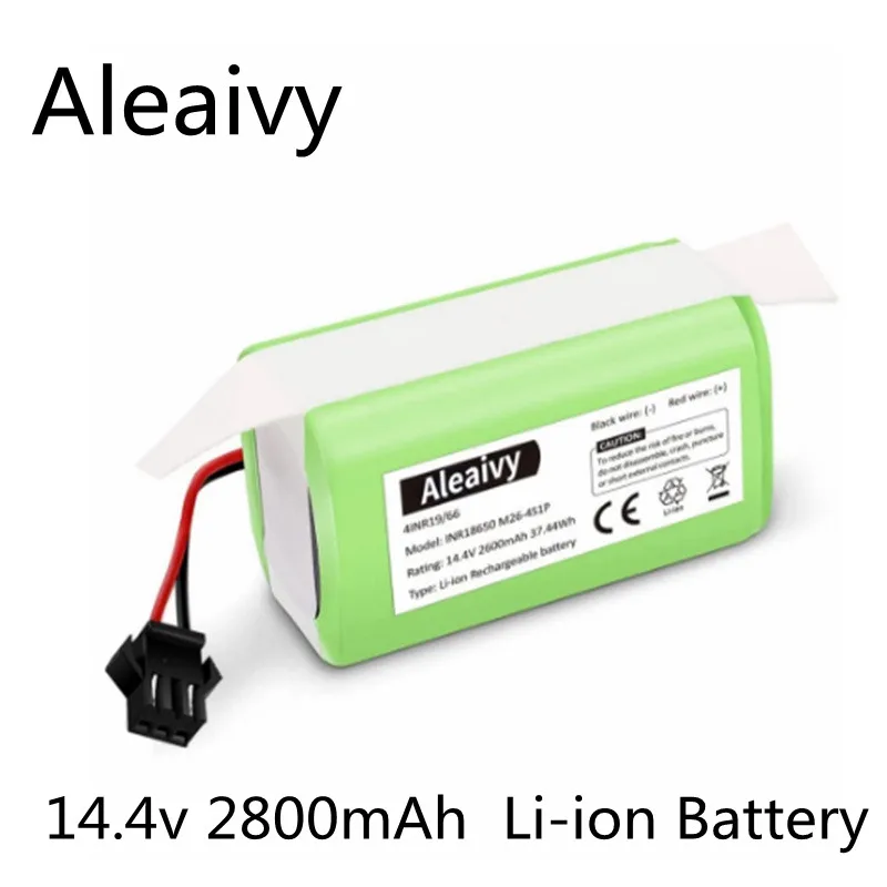 

NEW 14.4V 2800mAh 18650 Li-ion Battery For Conga Excellence 990 Ecovacs Deebot N79 N79S DN622 Eufy Robovac 11 11S 12 15C 15S 35C