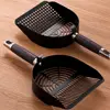 Stainless Steel Cat Litter Scoop Deep Shovel Sturdy Mesh Pet Waste Shovel Long Handle Comfortable Grip Cat Poop Sifting Tool