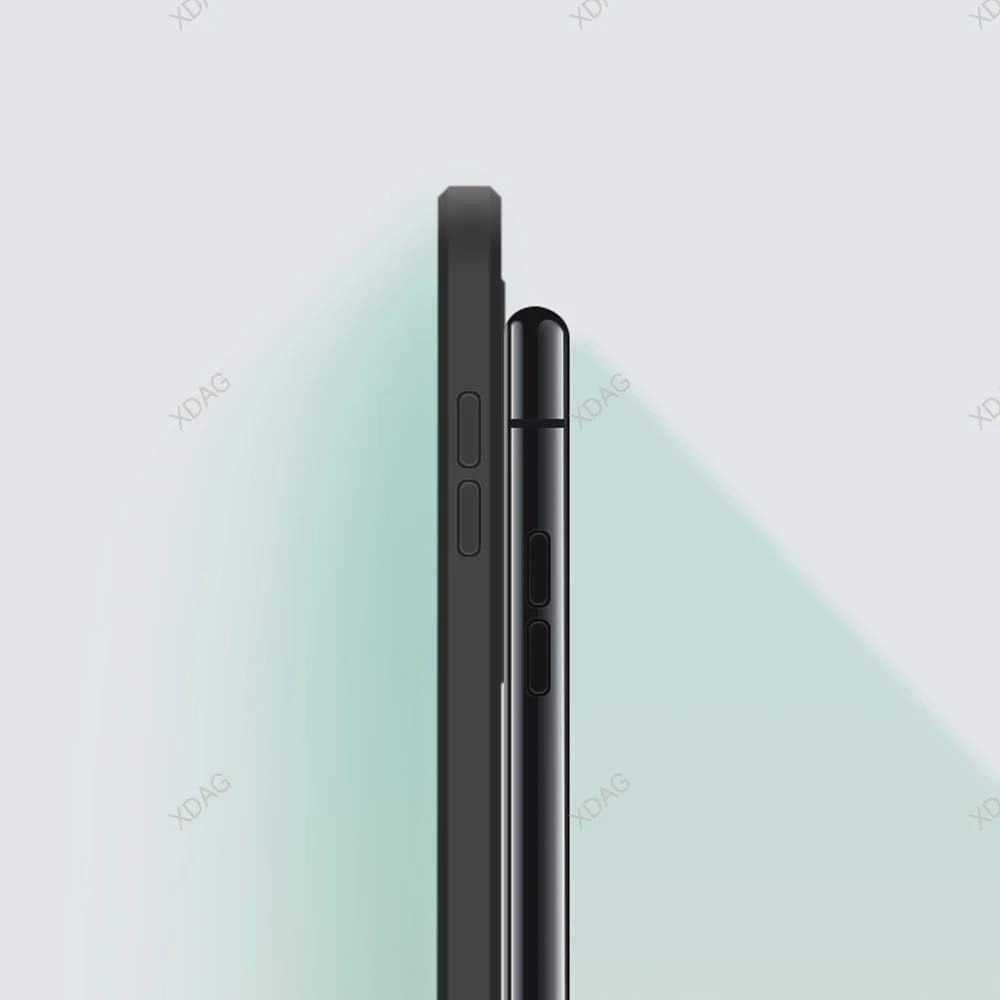 Státní úředník kapalina silikon telefon pouzdro pro Huawei mate10 kormidelník 10 pro 10pro měkké čtverec celistvý barva kamera ochrana párů kryty