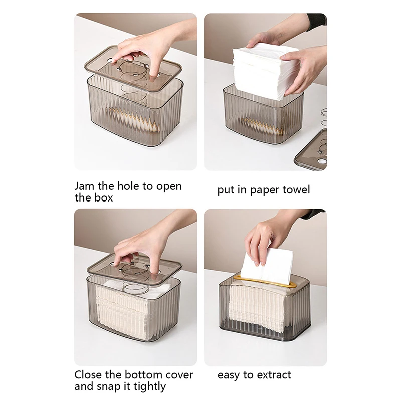 Acrylic Tissue Box - 1 Piece