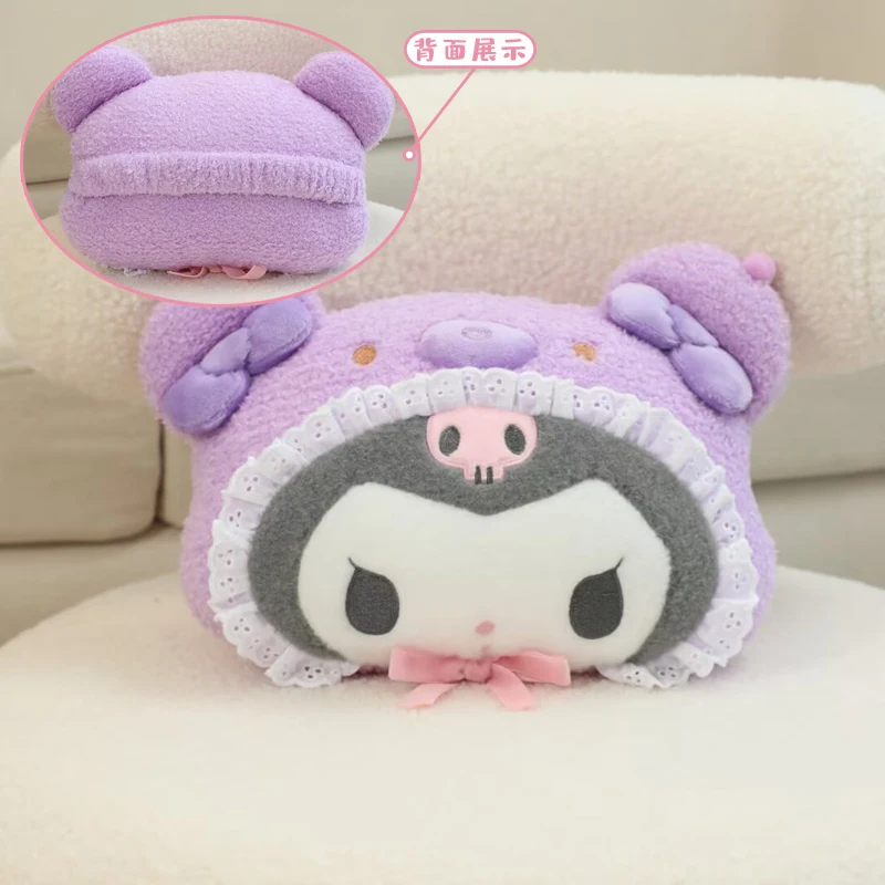 Sanrio Car Headrests Hello Kitty Car pillow Cushion Car Seat Pochacco Cinnamoroll My Melody Kuromi Pillow Girl Gift