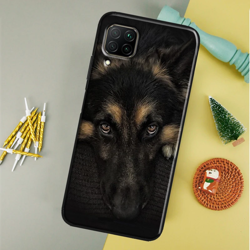 Cartoon German Shepherd Dog Phone Case