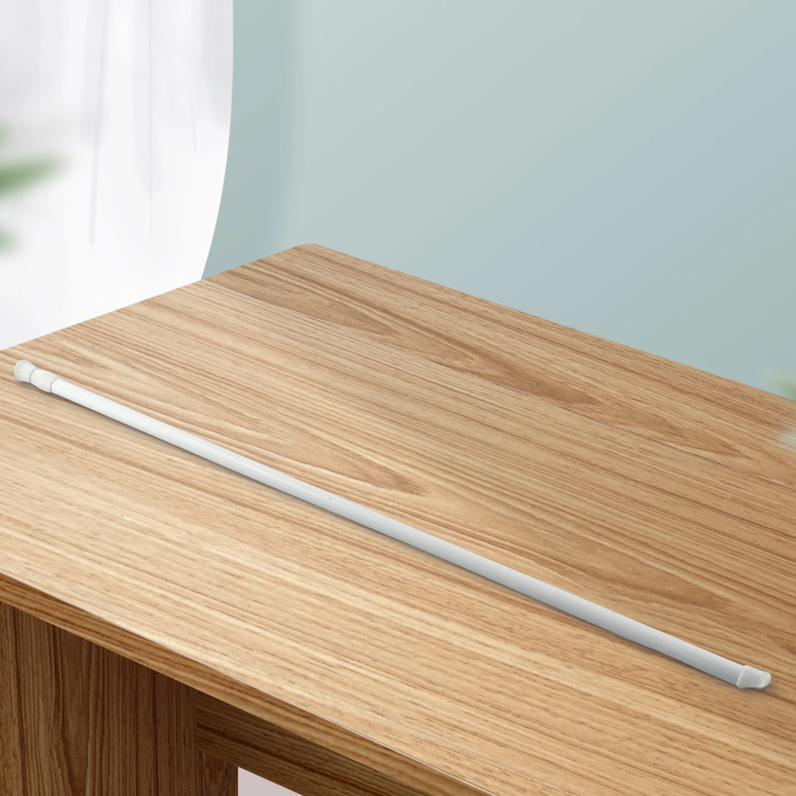 Curtain Rod Curtain Rail Pole No Punching Telescopic Rod 30-50cm/40-70cm/60-110cm Cupboards/window/kitchen Etc