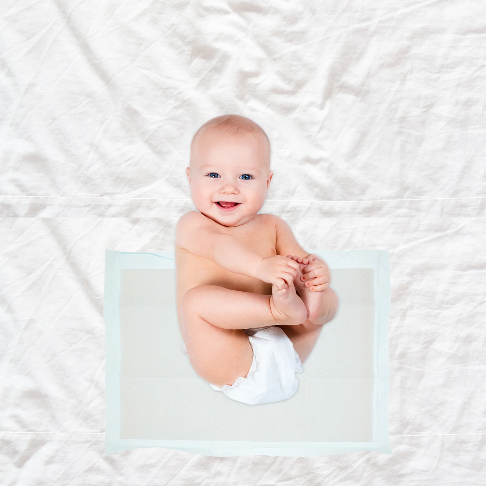 20 Pcs Pads Newborn Diapers Changing Incontinence Bed Baby Toddler Cot Mattress