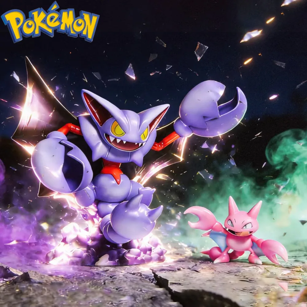 3-11cm Anime Pokémon Figur Gliscor und Gligar Actionfiguren PVC Desktop-Ornament Sammlermodell Spielzeug Geschenke