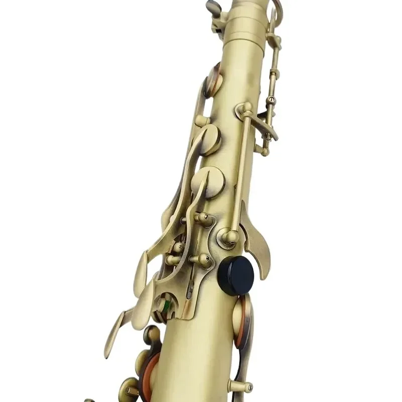 High Quality France 54 Professional Tenor Saksafon B Solid Ancient Baker Simulation Pirine Steel Tenor Sax Music Time