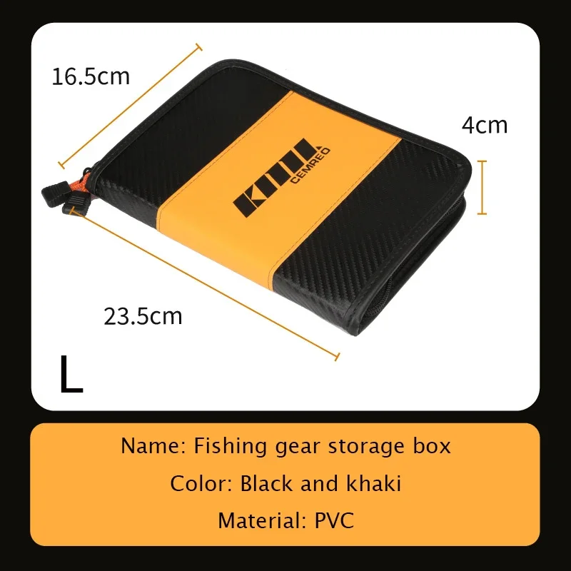 Large Capacity Lure Wallet Durable Spinner Bag Lure Storage Carrying Case  Gitter Wallet Fishing Bag Fishing Accessories - AliExpress