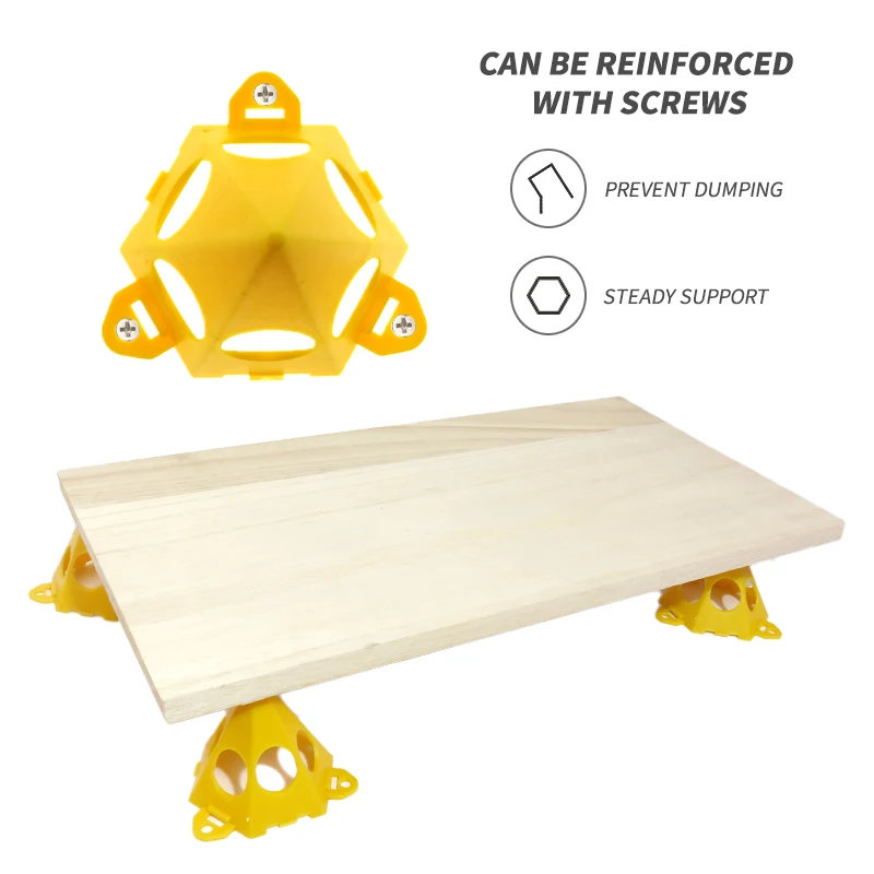 50Pcs Painting Stand Set for Elevating Canvas,Stable Hexahedron Construction-Stackable Easy To Store,Portable Tabletop Stands