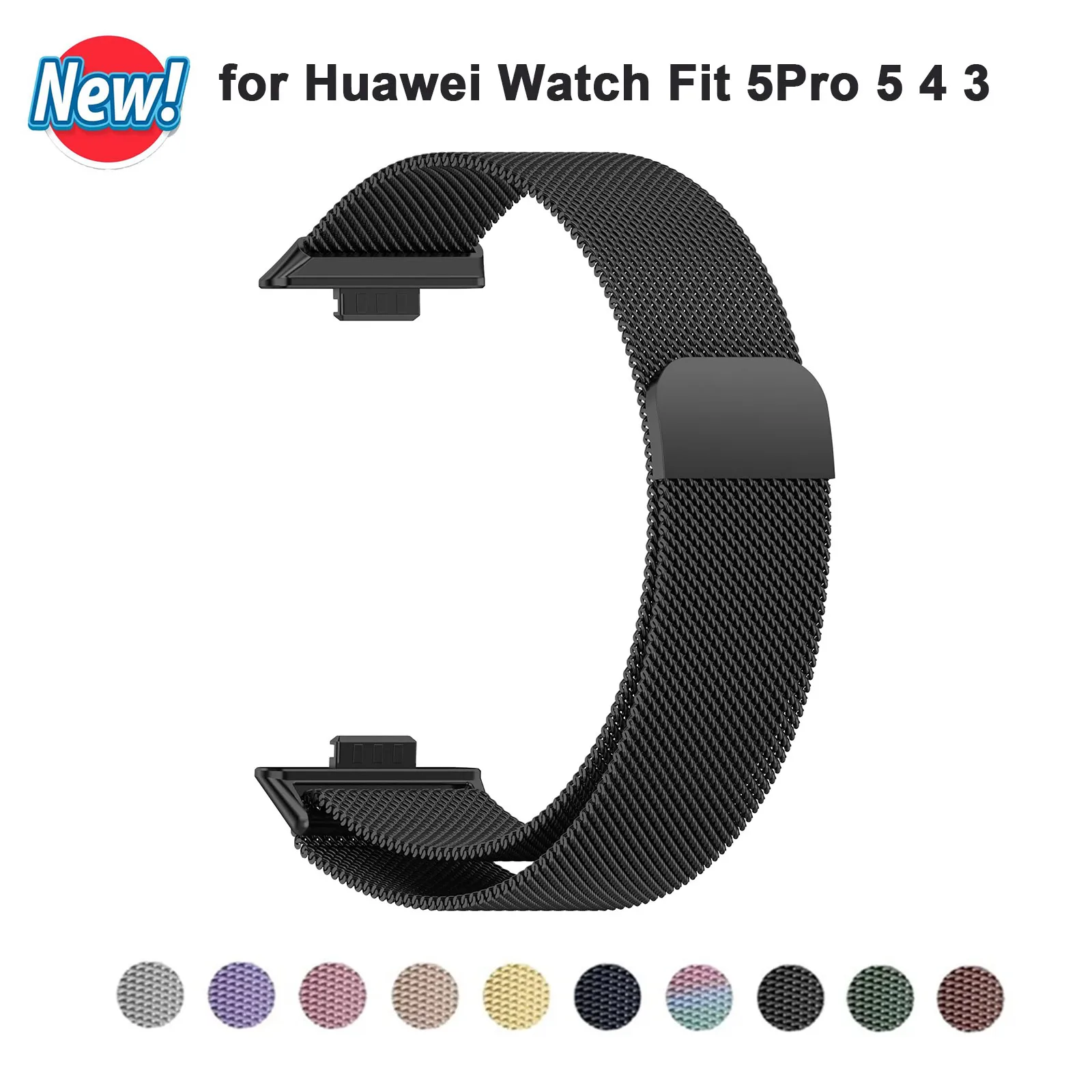 Magnetic Metal Sport Strap Wristband