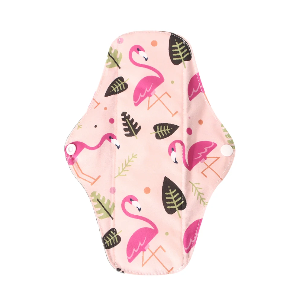 Sanitary Pads Washable Bamboo Charcoal Cloth Reusable Serviette Hygienique Heavy Flow Women Menstrual