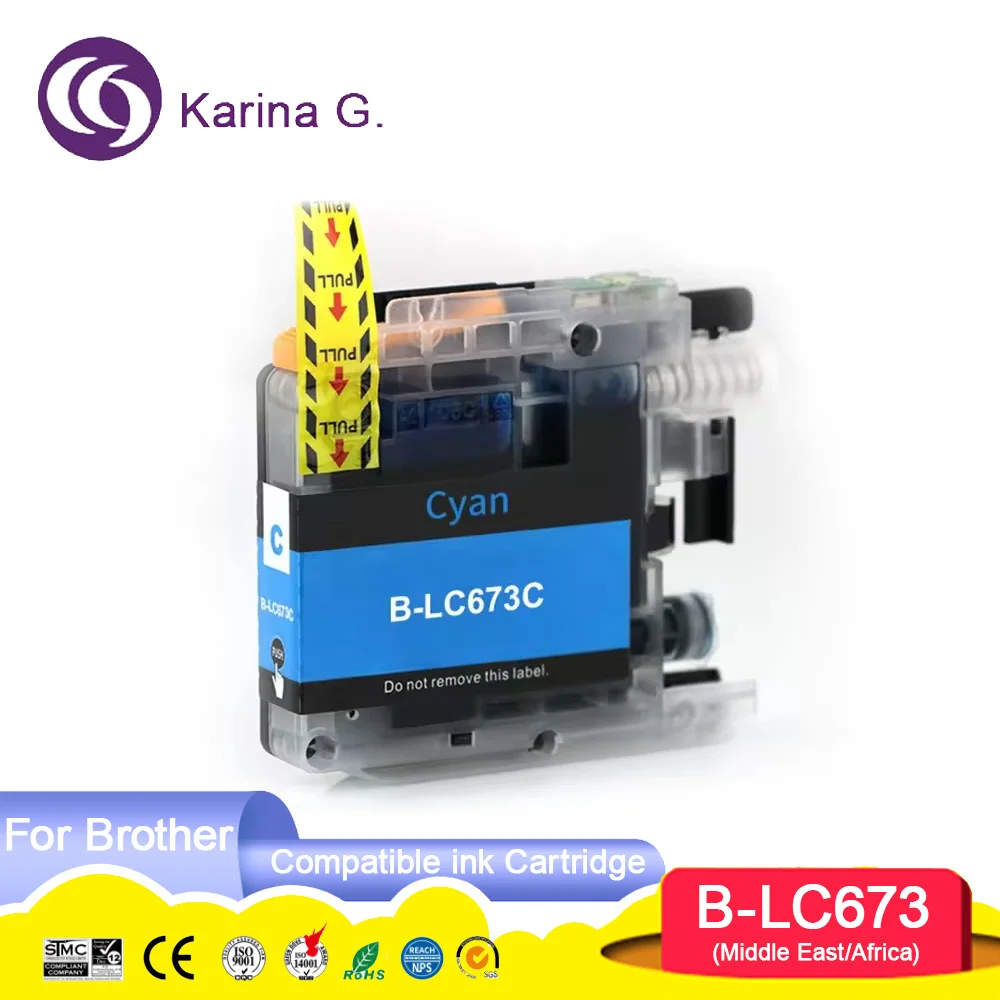 LC673 Compatible color Ink Cartridge LC673 for  MFC-J2320 MFC-J2720 Printer