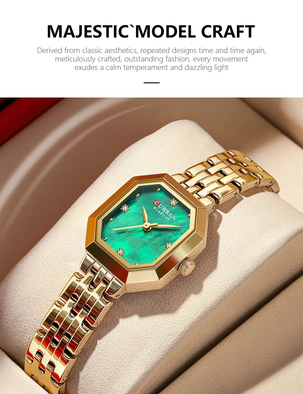 CURREN 9108 Luxury Women's Watch