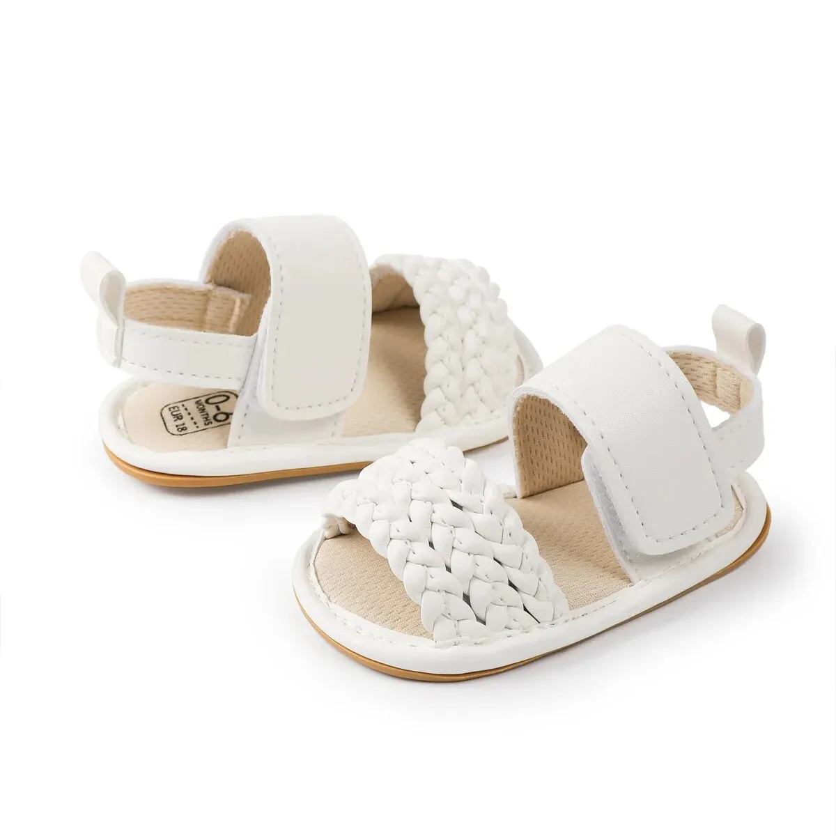 Kids Sandals Sandals and Clogs Baby Sandals Kids Shoes Meckior Summer Baby Sandals Girl Anti-slip Rubber Bottom First Walkers Shoes Soft Baby Shoes Breathable Garden Girl