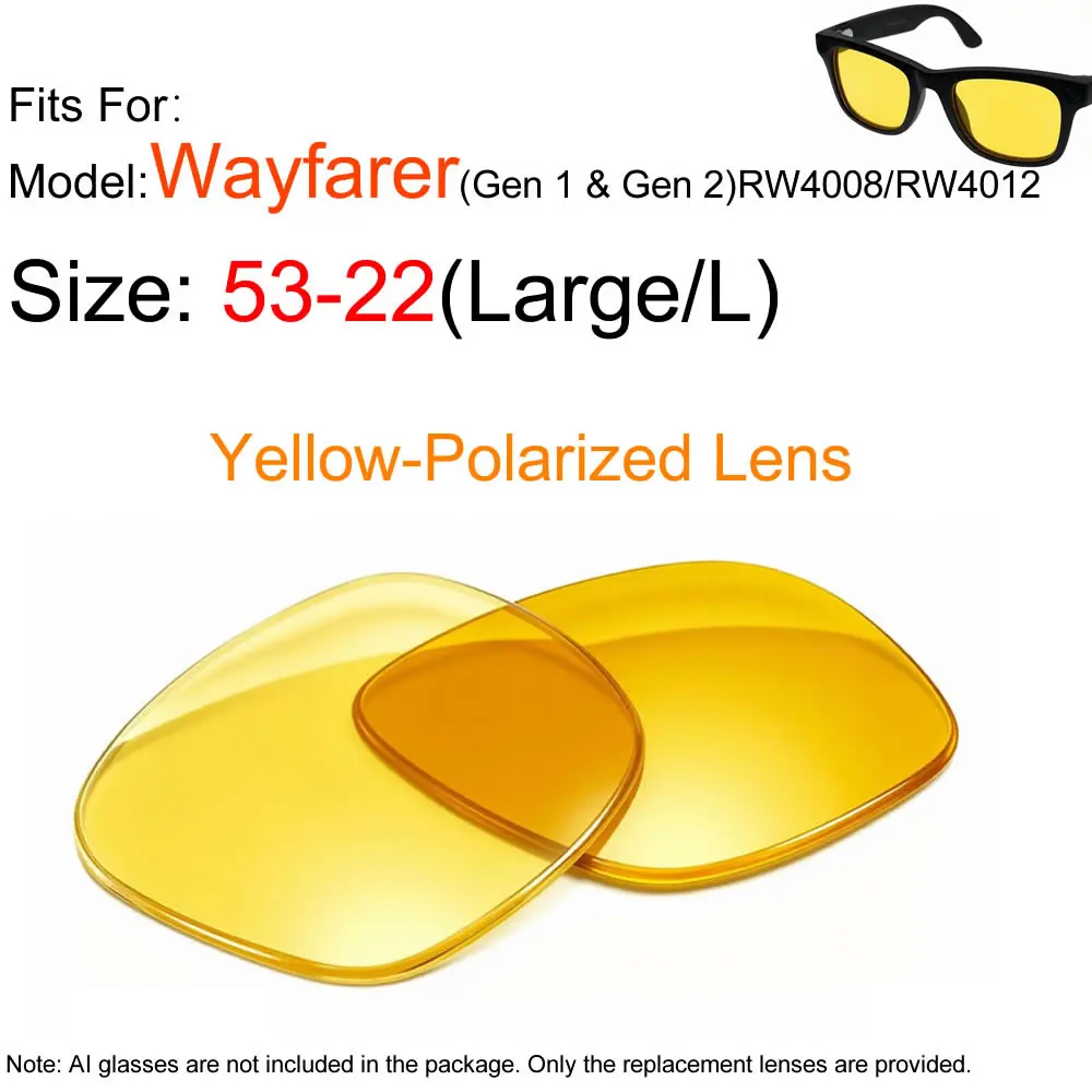 Photochromic Polarized Replacement Lenses