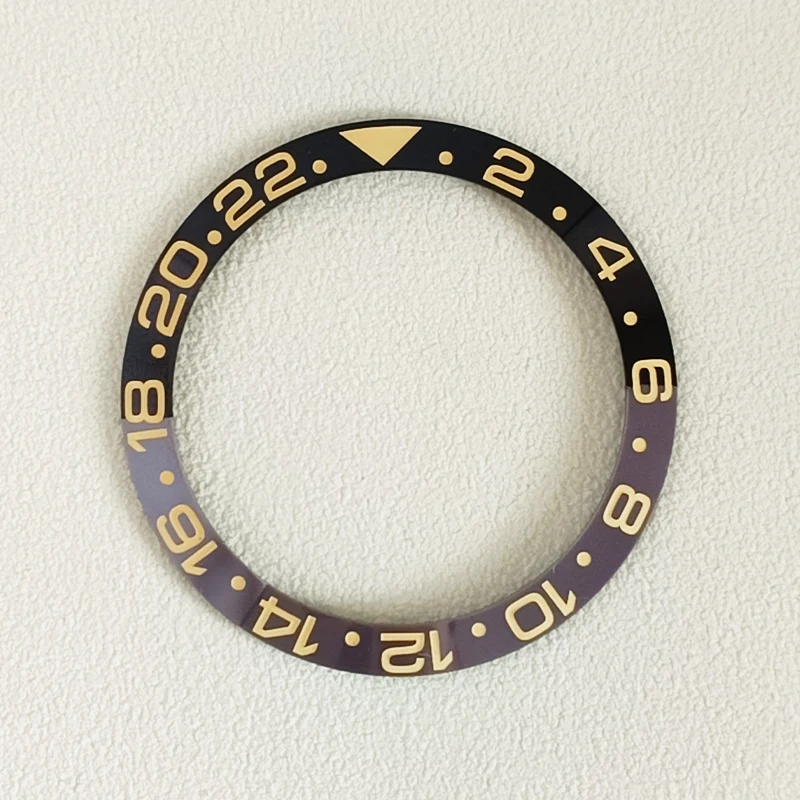 High Quality Two-Tone Ceramic Bezel Insert Ring for Men's Watch Accessories