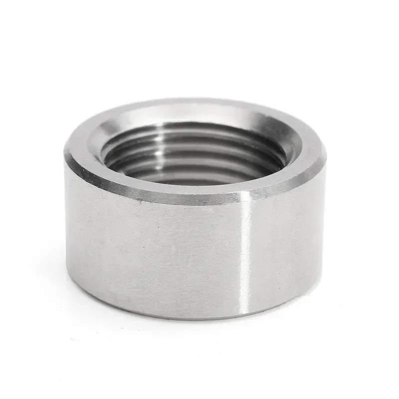 304 Stainless Steel M18x1.5 Exhaust Weld-On Nut For Lambda Boss O2 Oxygen Sensor