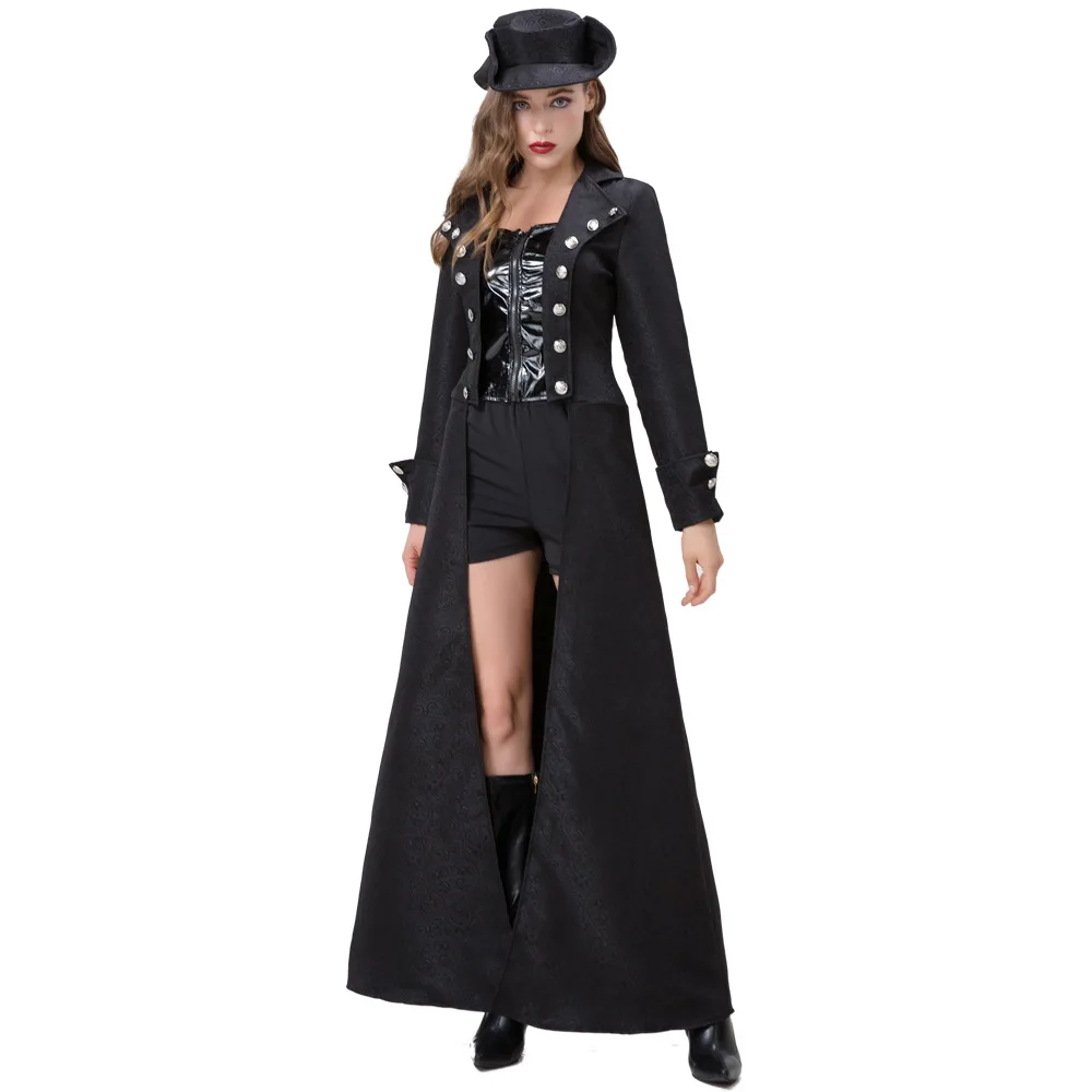 

Phertiful Medieval Punk Adult Female Pirate Cosplay Role Women Film Character Costume Purim Pirate Clothing Sets Carnival Party