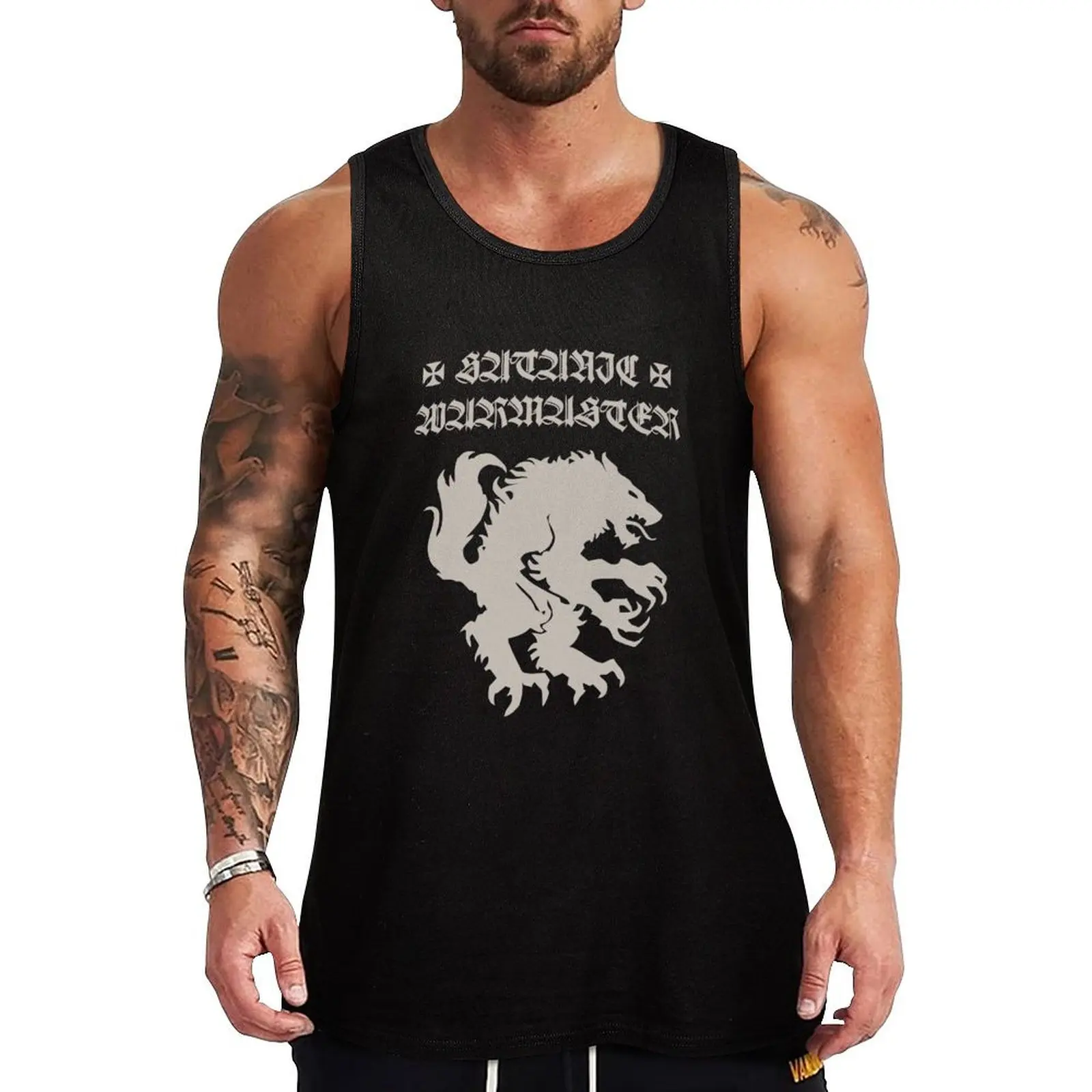 

Black Destiny Tank Top Men's summer vest Vests