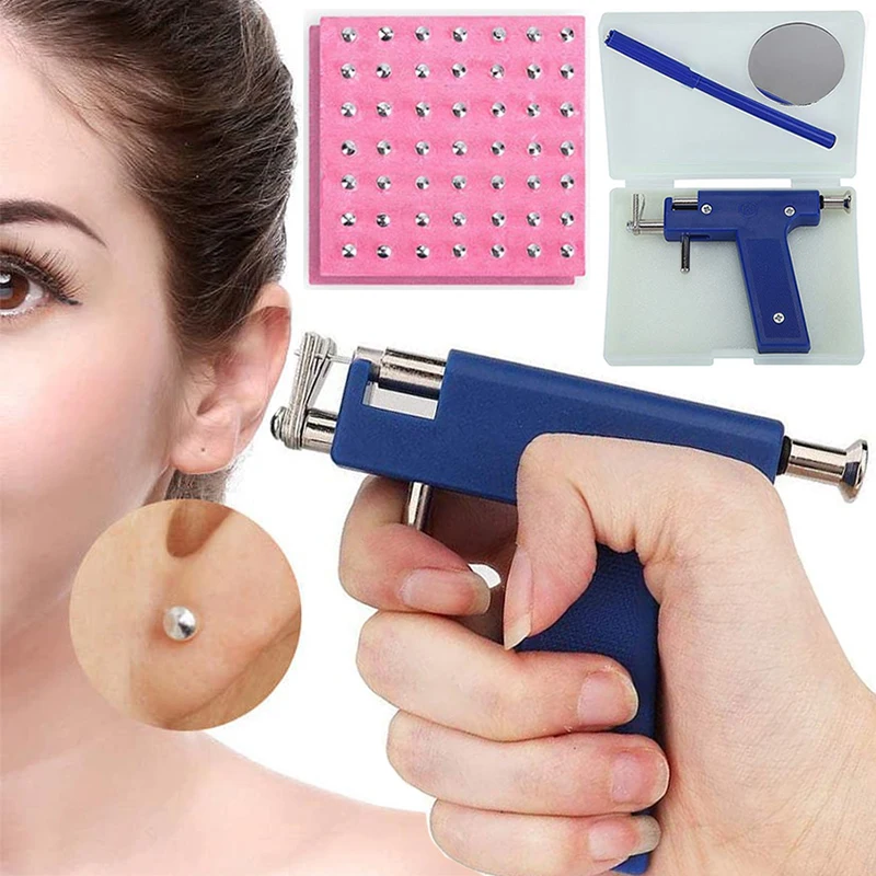 ProfessionalPiercingGunToolsKitEarHelixLobePiercingToolsSet