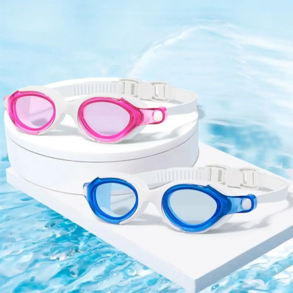 

Waterproof Swimming Goggles Beach Transparent Anti Fog Swim Glasses HD Adjustable Diving