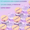 Lip & Cheek Liquid Multi Balm Temperature Changing Color Glassy Blush Gel Lasting Waterproof Cheek Tint Cream Face Rouges Makeup 4