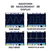 Mini Digital Handheld Oscilloscope 2.5Mhz Sampling Rate 500Khz Bandwidth Support AUTO 80Khz PWM for Electronic Repair DIY 3